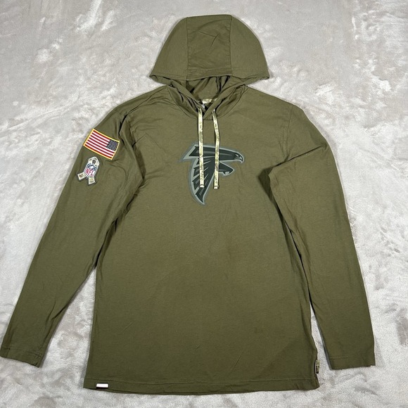 Nike Other - Nike NFL Atlanta Falcons Hoodie Mens Medium Football Salute To Service Pullover